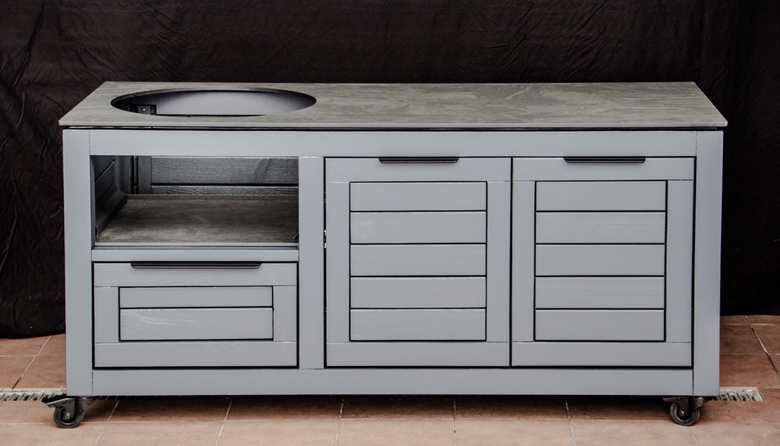 Kamado stalas "Solid Pine Pix7016" - Image 33