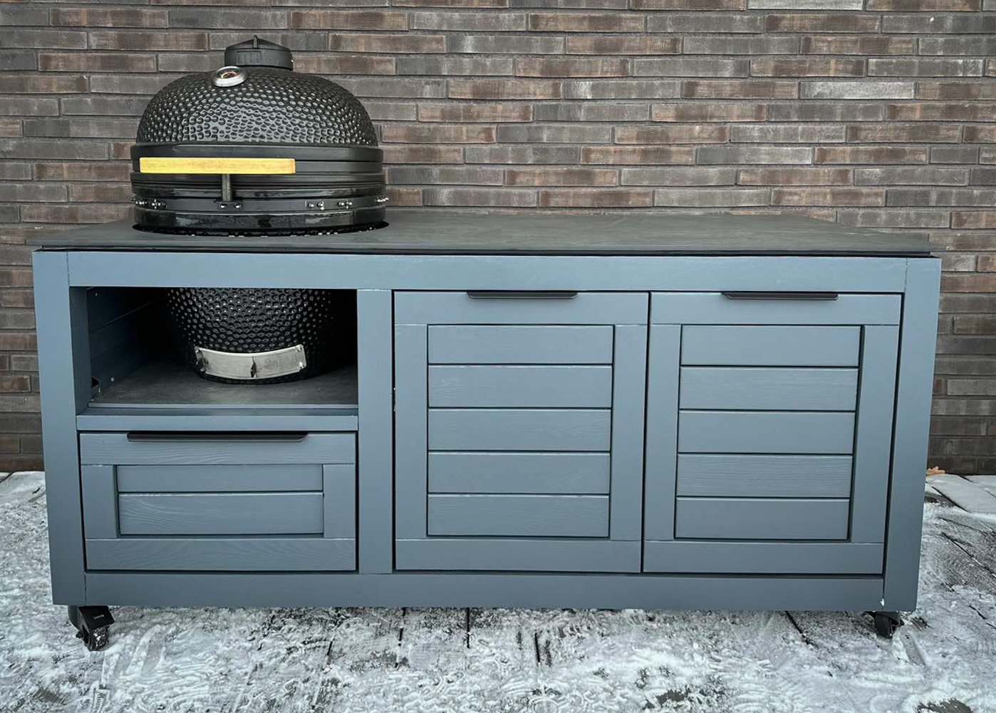 Kamado stalas "Solid Pine Pix7016" - Image 4