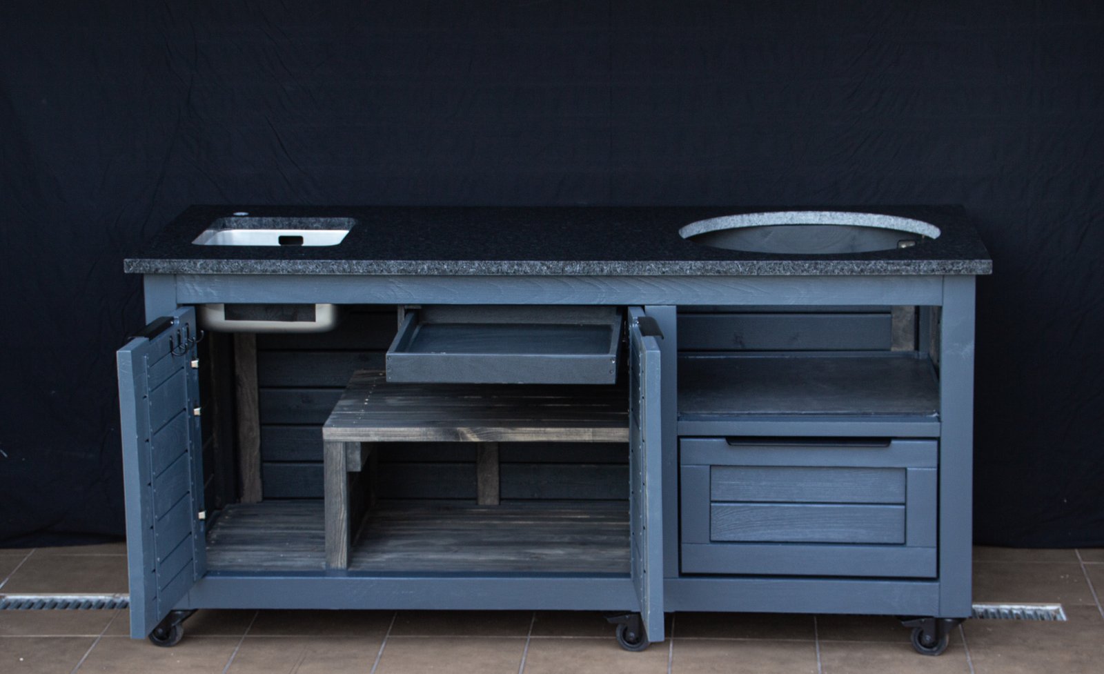 Kamado stalas "Solid Pine Pix7016" - Image 25